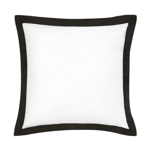 alt="Close up view of hotel tailored deluxe european pillowcase"