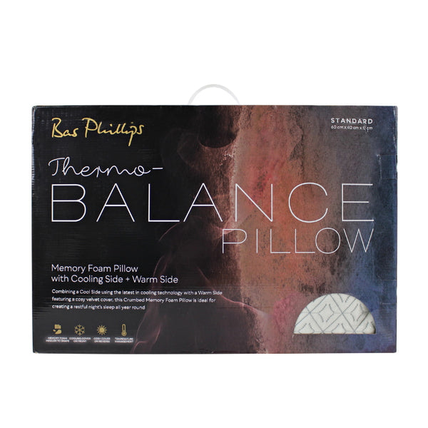 Bas phillips gel memory foam clearance pillow contour