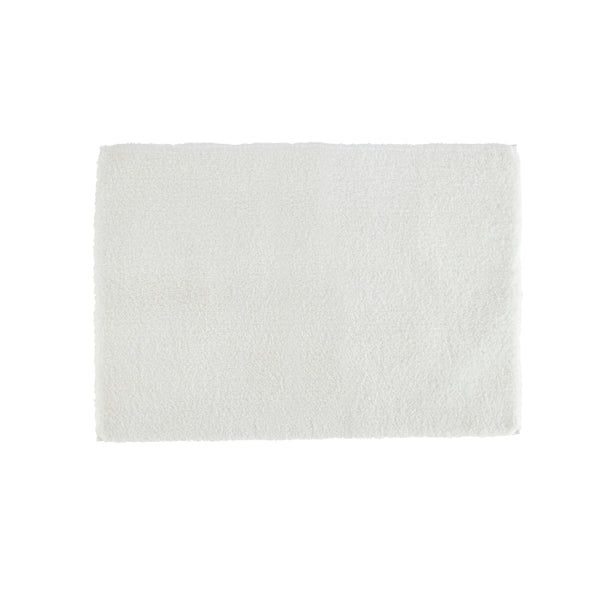 Luxurious Christy Kensington White Bath Mat in pure cotton, offering plush comfort and excellent absorbency for a spa-like experience.