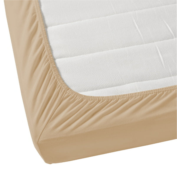 A mattress featuring the Jenny Mclean La Via Linen Fitted Sheet, designed for comfort and enhanced sleep quality.