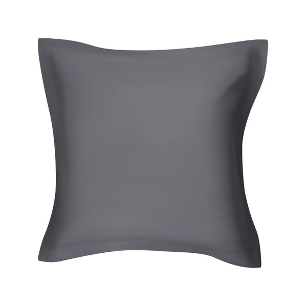 Full details of Breathe Cotton Charcoal European Pillowcase luxurious elegance and comfort.