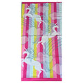 Luxurious unicorn rainbow kids beach towel, designed for comfort and joy during outdoor adventures.