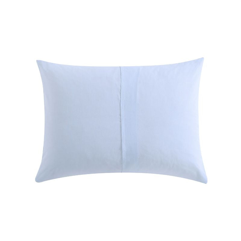 Blue pillowcase from Tommy Bahama creates a serene oasis for your bedroom. 