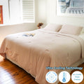 Morgan and Reid Perfect Pale Bamboo Ultra Cooling Comforter Set