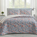 Morgan and Reid Indian Floral Coverlet Set