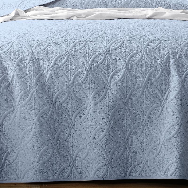 Morgan and Reid Petal Chambray Coverlet Set