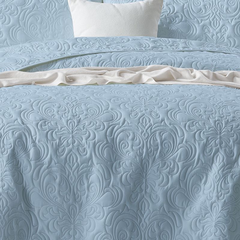 Morgan and Reid Serene Corydalis Coverlet Set