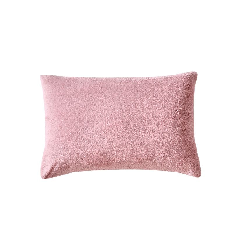 Morgan and Reid Blush Snuggle Fleece Comforter Set