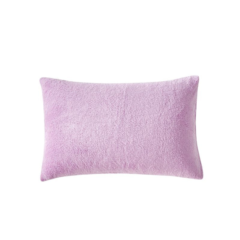 Manchester Factory Morgan & Reid Snuggle Comforter – Plush Lavender Pillowcase for Ultimate Comfort