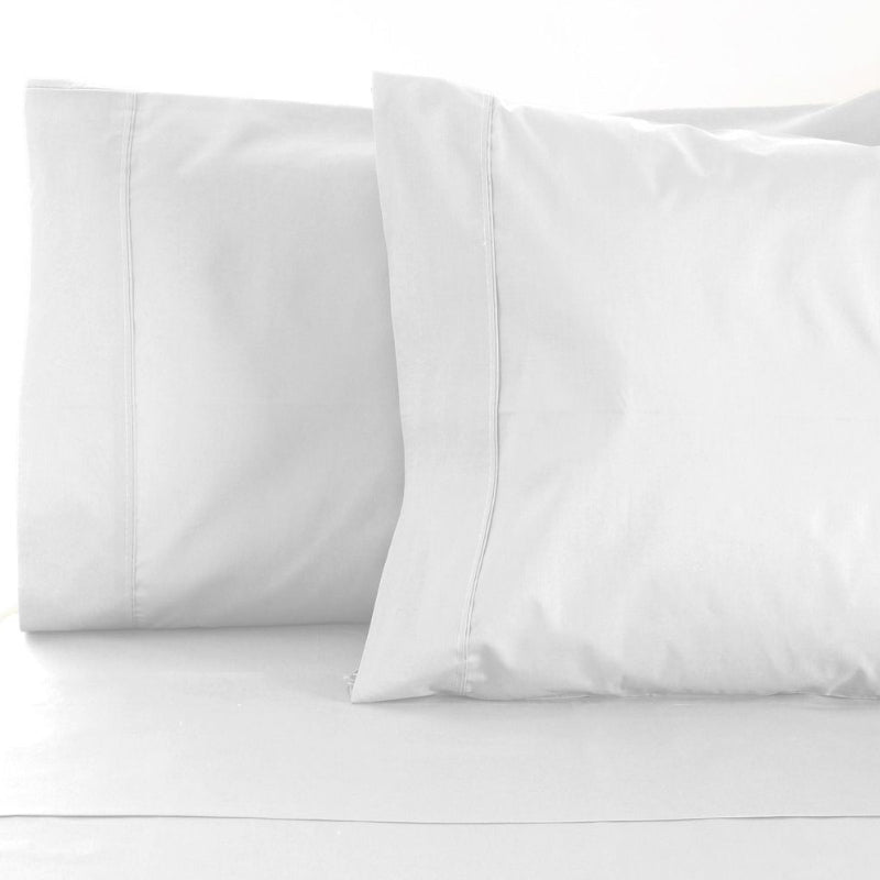 Luxurious 1000 thread count cotton-rich white sheet set, offering comfort, durability, and seasonal versatility for a restful sleep experience.