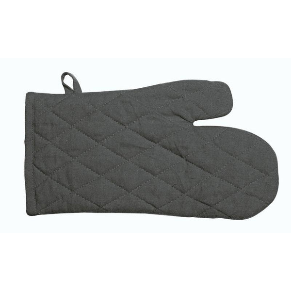 Manhattan charcoal oven glove by RANS, designed for elegance and functionality, made from long-lasting, machine-washable cotton.